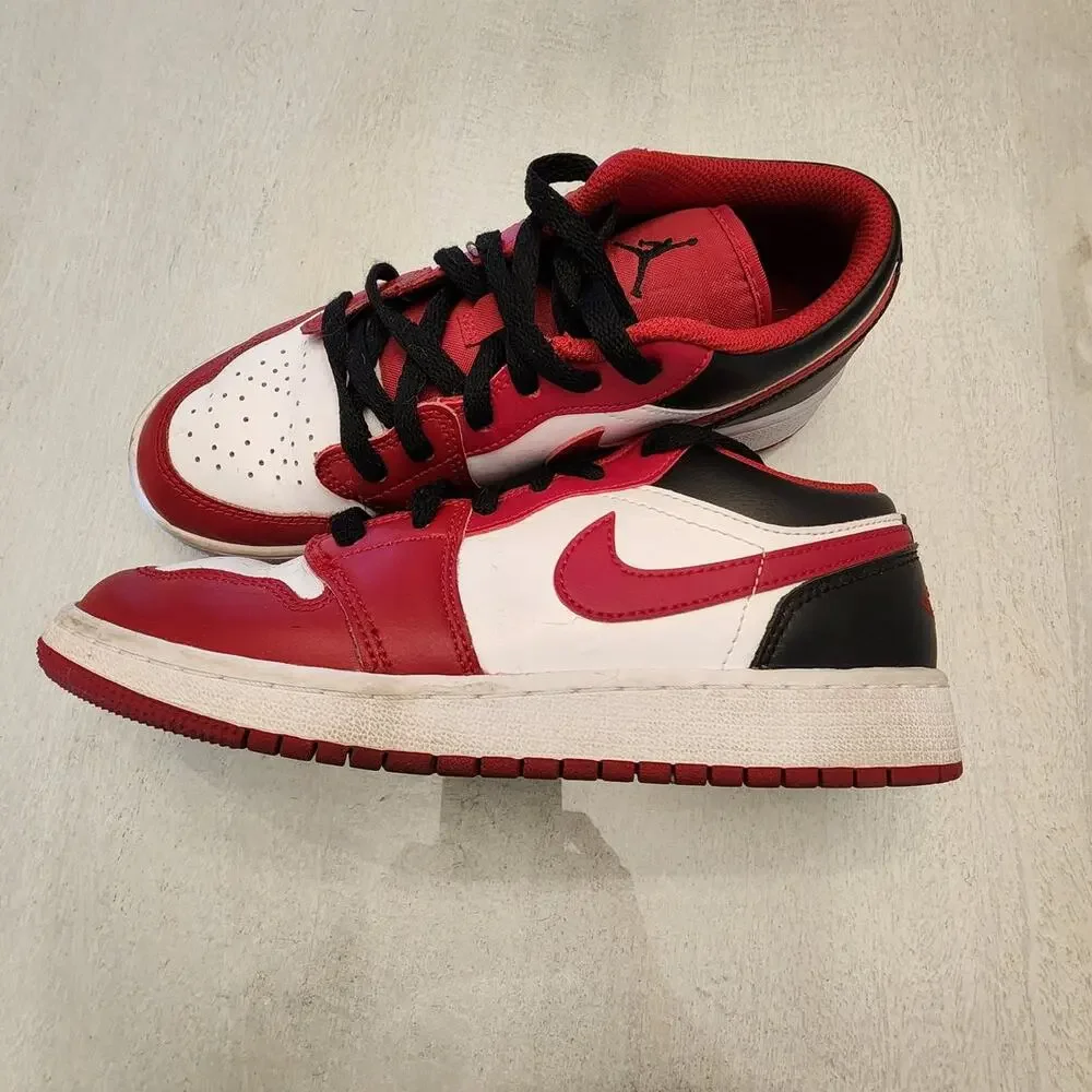 Nike Jordan Youth Red Black 553560-163 SZ 5Y Sneakers